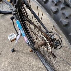折りたたみ自転車の画像