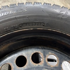 175/65R15 VRX2 2021年製　ホンダ純正スチール付の画像