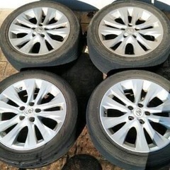 11/17まで！最終値下げ！　委託品　トヨタ　20系ヴェルファイア　18インチ　純正ホイールセットの画像