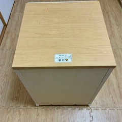 【決まりました】木製 3段チェスト キャスター付き サイドワゴン ナチュラルの画像