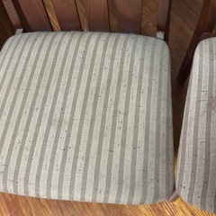 ダイニングチェア２脚の画像