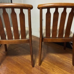 ダイニングチェア２脚の画像