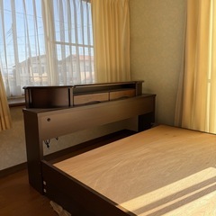 ０円！那須塩原市二区町ダブルサイズベットフレームの画像