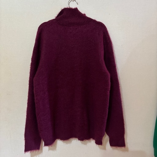 Needles - Zipped Mohair Cardigan ボルドーL