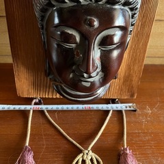 観音像の壁掛け面　中古の画像