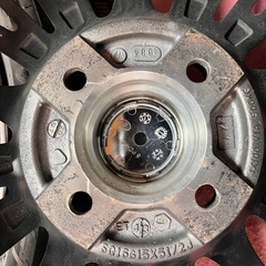 ヴェルサンディホイール　スタッドレスタイヤセット　15インチの画像