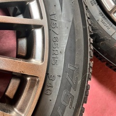 ヴェルサンディホイール　スタッドレスタイヤセット　15インチの画像