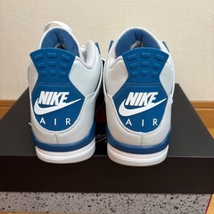 ナイキ エアジョーダン4 レトロ "インダストリアルブルー"28.5cmの画像