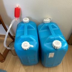 CRONA石油ストーブ　タンク2個　スポイドの画像