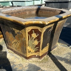 大型　鉢　焼物の画像