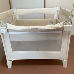 アップリカ(Aprica) 折り畳みミニベビーベッド ココネルエアー ミルクホワイトの画像