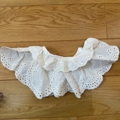 つけ襟　レースフリル　よだれカバーの画像