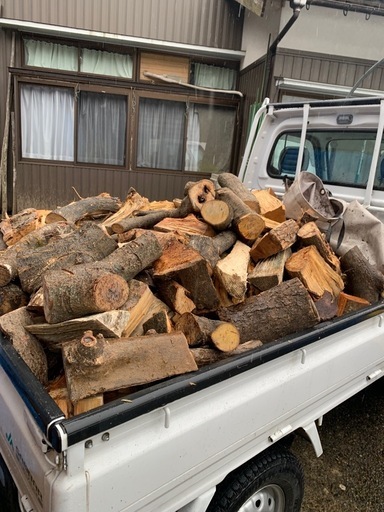 薪　薪ストーブ　広葉樹　堅木　乾燥済み