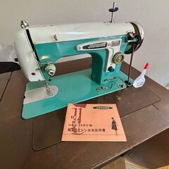 ☆レアなレトロなミシン！【蛇の目】HL2ー350型★説明書・椅子付き！ディスプレイにも の画像