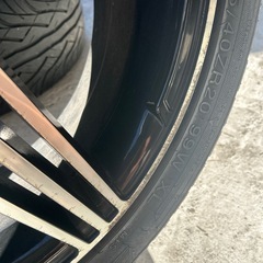 20インチアルミホイールの画像
