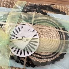 ランチョンマット・コースターのセットの画像