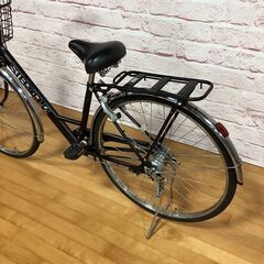  【大人用】整備済中古自転車 ブリヂストン 27型ステップクルーズDXベルト 黒色 <自転車のオオムラ 静岡店> の画像