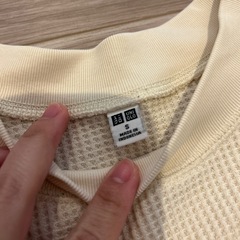 ユニクロ　ロングワンピースの画像