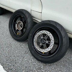 スズキzz 12インチホイール　タイヤ付きの画像