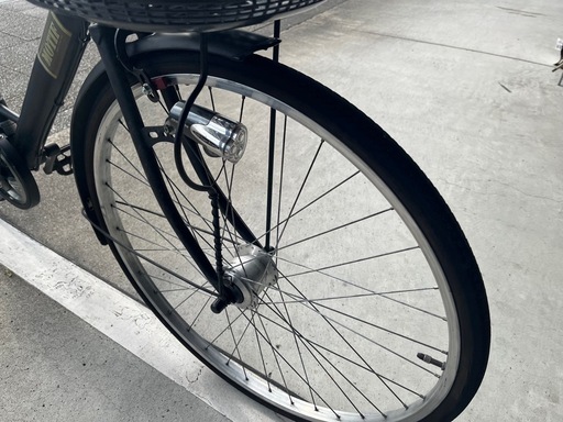 【完売御礼】【大人用】整備済中古自転車 丸石27型モチーフ 黒色 <自転車のオオムラ 静岡店>