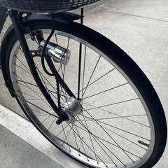 【大人用】整備済中古自転車 丸石27型モチーフ 黒色 <自転車のオオムラ 静岡店>の画像