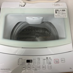 ニトリ 6kg 全自動洗濯機 NTR60の画像