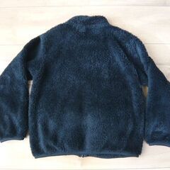 ユニクロキッズフリース　黒　130cmの画像