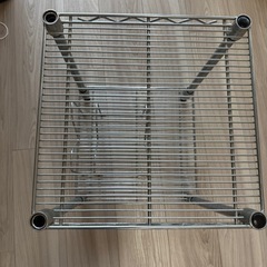 小型ステンレスラック2段 差し上げますの画像