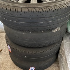 【セット】エブリイ？1つ冬タイヤ？(アルミ付)の画像