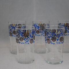 [1721]エクセルグラス 5個セット ガラス製 excel glassの画像