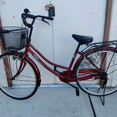 自転車　26インチ　美品　近隣有料配達可能　ママチャリの画像