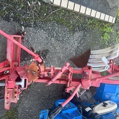 ニプロ松山  トラクター用 犂 土壌 溝掘り 土壌反転 天地返 作業機 アタッチメント の画像
