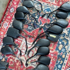 左右バイク用ミラー　大量セットの画像