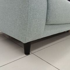 ★リユースのサカイ日立店★HJ8284  ソファ ライトブルー H87×D80×W170 クリーニング済み の画像