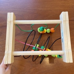 IKEA　ビーズコースター　MULAの画像