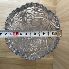 花瓶　ガラス製の画像