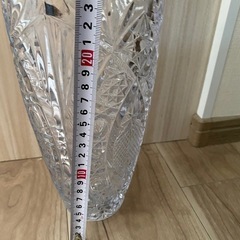 花瓶　ガラス製の画像