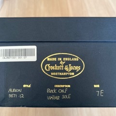 CROCKETT & JONES AUDLEY (オードリー) の画像