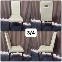 椅子　ダイニングチェア　4脚セット　定価1脚¥18000-の画像