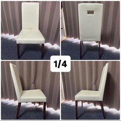 椅子　ダイニングチェア　4脚セット　定価1脚¥18000-の画像