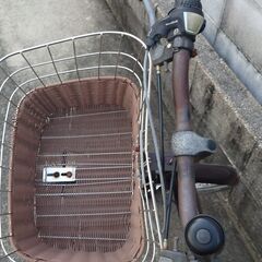 シティサイクル　26インチ　後輪パンクの画像