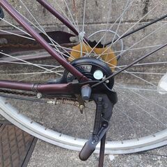 シティサイクル　26インチ　後輪パンクの画像