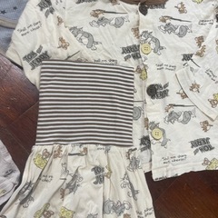 肌着　パジャマ90cmの画像