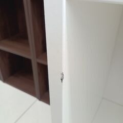 ★リユースのサカイ日立店★HJ8285 IKEA 本棚 ホワイト H60.5×D25.5×W50 クリーニング済み の画像