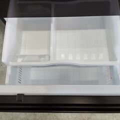 パナソニック　NR-C371GNL-T　３ドア冷蔵庫　木目ブラウン色　365L『中古美品』2021年の画像