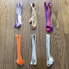 帯締め　１８本の画像