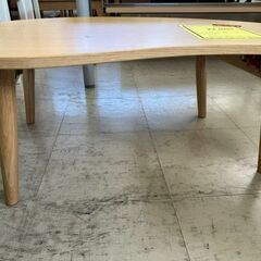 J3189【リユースのサカイ柏店】　美品　ローテーブル　折りたたみ机　クリーニング済みの画像