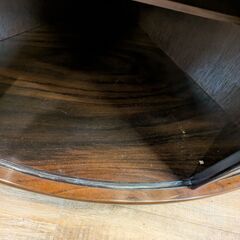 ミッドセンチュリー 木製コーナーラックの画像