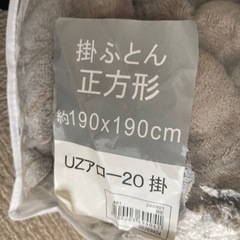コタツ布団 美品＊正方形の画像