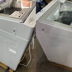 yw251115-004Z NITORI NTR60 全自動洗濯機 洗濯脱水容量6kg ホワイト 2021年製 ニトリ 洗濯機 中古の画像